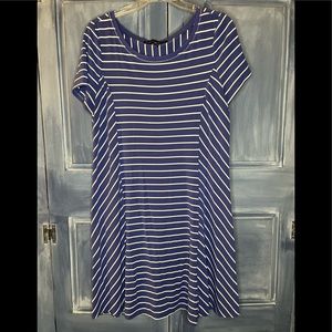 White House Black Market Striped Dress